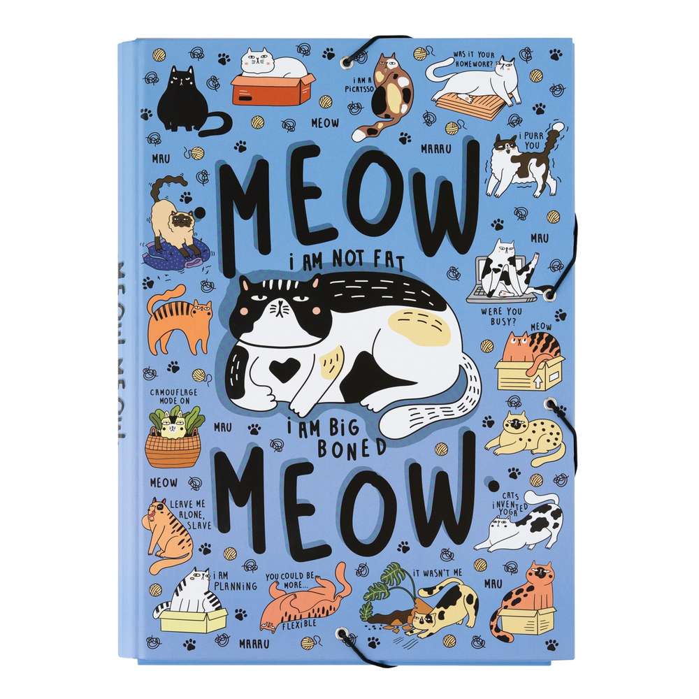 Grupo Erik - Meow Meow Weird Cats Chemise de classement - Multicolore